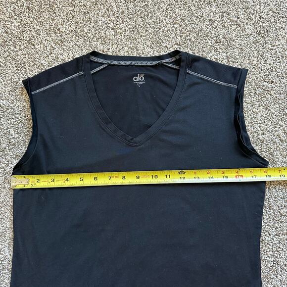 Alo black sleeveless tank top size L - Picture 9 of 10